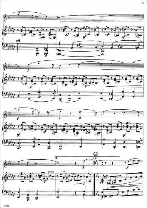 15首古典萨克斯独奏曲：15、Fantasy-Piece-中音-胡琴