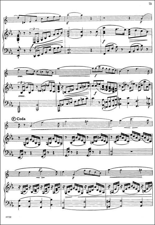 15首古典萨克斯独奏曲：15、Fantasy-Piece-中音-胡琴