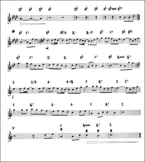 童话-第一次中音萨克斯、爵士乐版-胡琴
