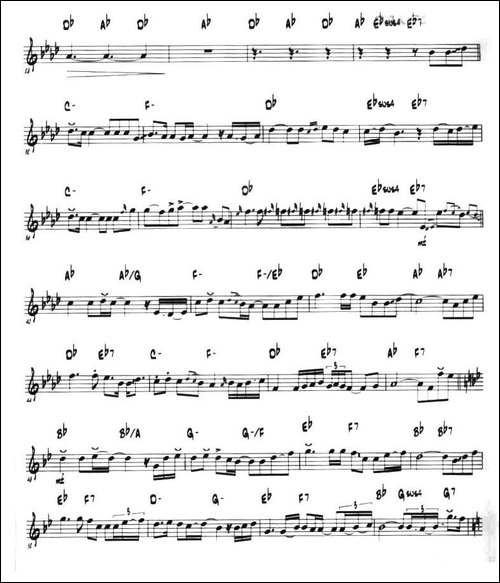 童话-第二次中音萨克斯、爵士乐版-胡琴