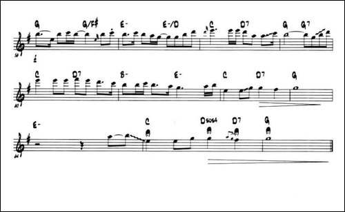 童话-第二中音萨克斯、爵士乐版-胡琴