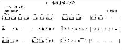幸福生活万万年-胡琴