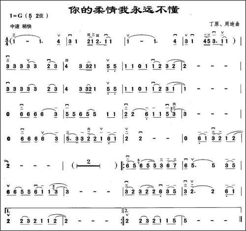 你的柔情我永远不懂-胡琴