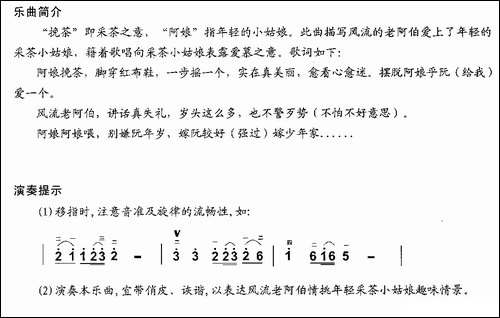 风流阿伯挽茶阿娘-胡琴