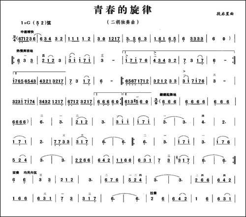 青春的旋律-胡琴