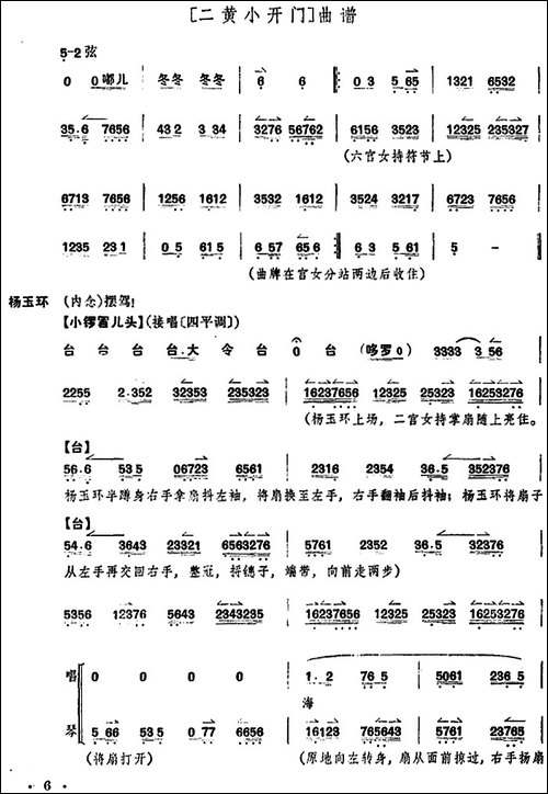 贵妃醉酒-全本-京剧唱谱