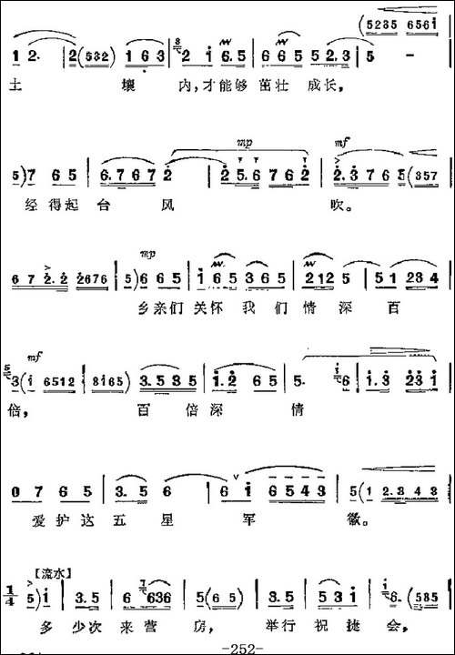 革命现代京剧《红色娘子军》主要唱段：同心踏碎旧世界-第二场-连-京剧唱谱