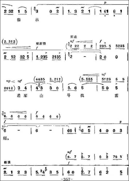 革命现代京剧《杜鹃山》主要唱段：无产者-第二场-柯湘唱段-京剧唱谱