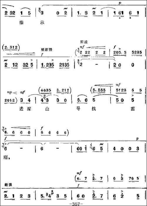 革命现代京剧《杜鹃山》主要唱段：无产者-第二场-柯湘唱段-京剧唱谱