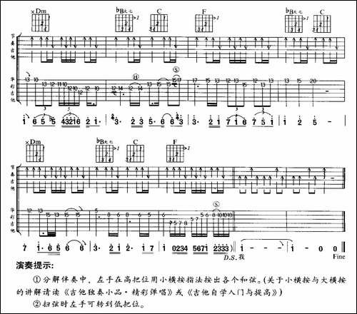 海阔天空--鬼手乐器双吉他版