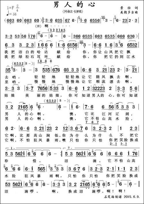 男人的心-电视剧《茶马古道》插曲
