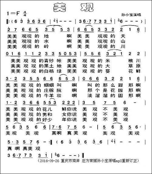 美观