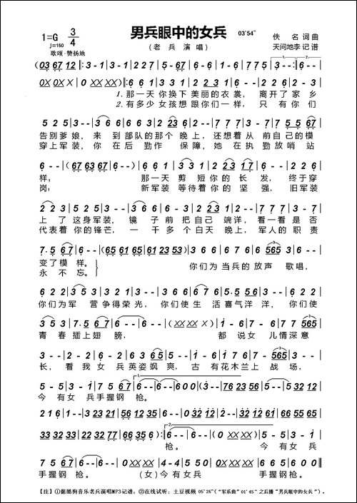 男兵眼中的女兵