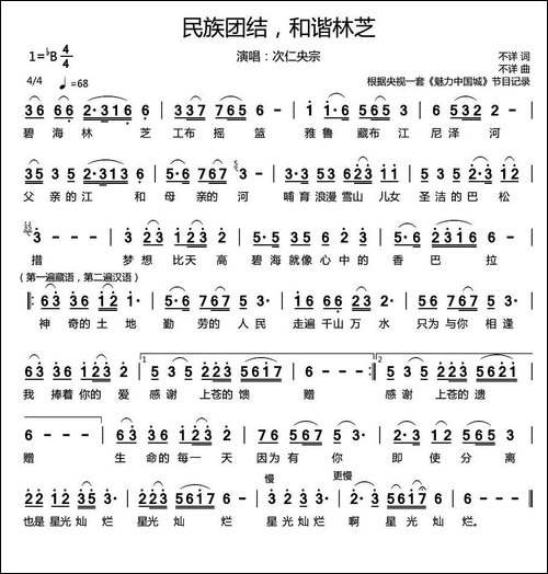 民族团结，和谐林芝