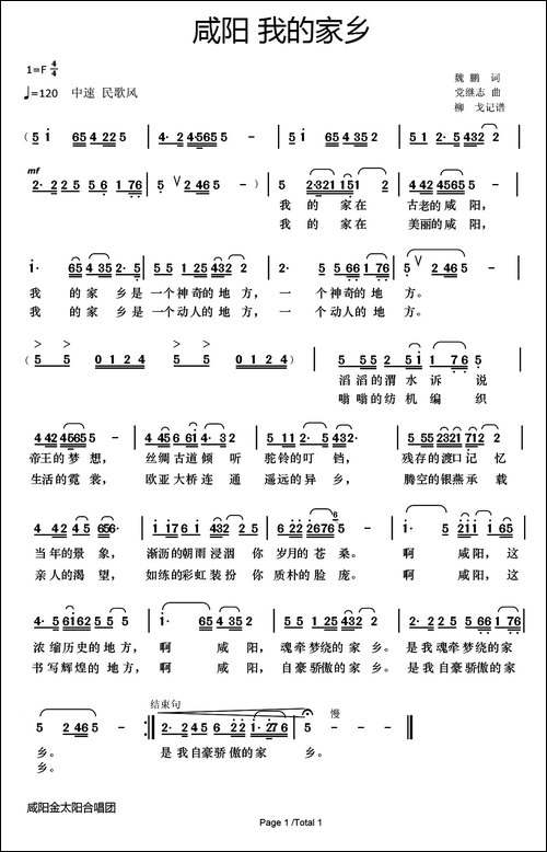 咸阳-我的家乡