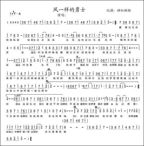风一样的勇士