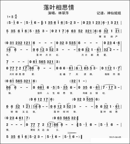落叶相思情