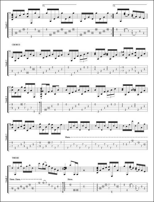 tommy-emmanuel：antonellas-birthday-指弹吉他-吉他谱