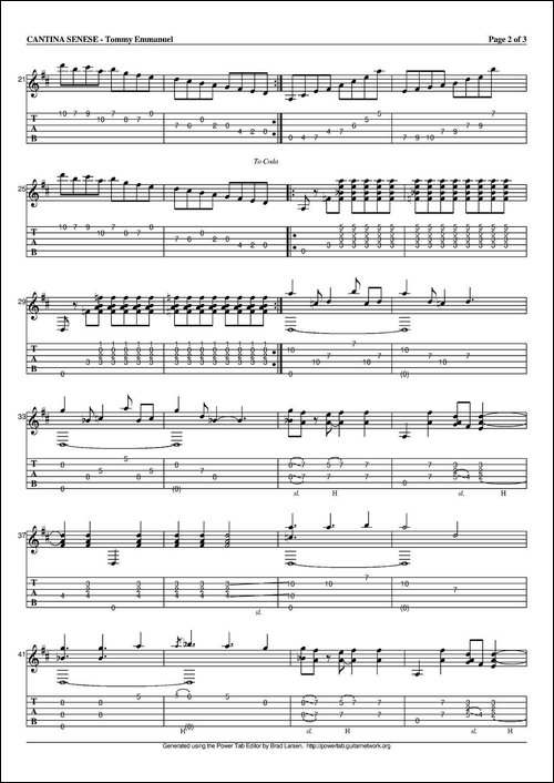 tommy-emmanuel：cantina-senese-version-2-吉他谱