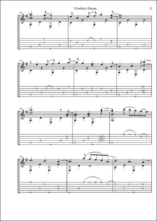 tommy-emmanuel：cowboys-dream-1-吉他谱