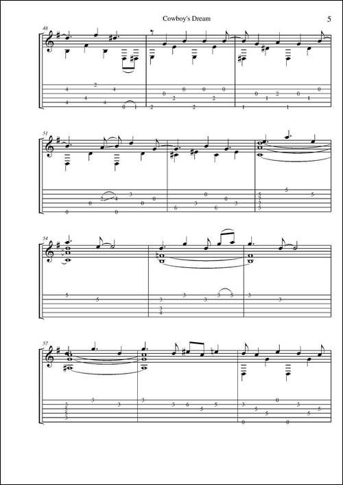 tommy-emmanuel：cowboys-dream-1-吉他谱
