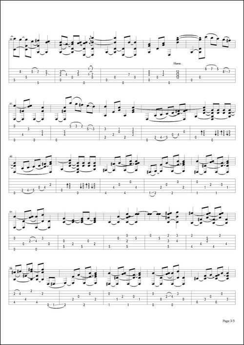 tommy-emmanuel：cowboy‘s-dream-指弹吉他-吉他谱