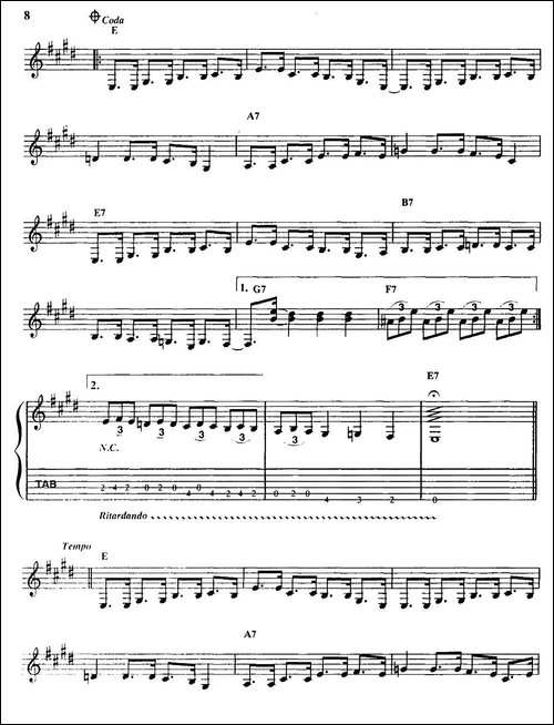 GUITAR-BOOGIE-指弹吉他-吉他谱