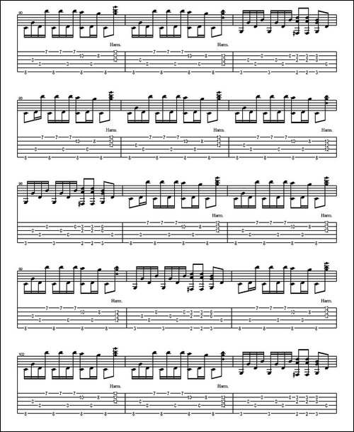tommy-emmanuel：haba-na-haba-指弹吉他-吉他谱