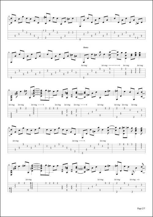 tommy-emmanuel：i-have-always-thought-of-you-version-2-指弹吉他-吉他谱