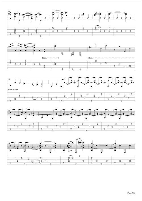 tommy-emmanuel：locomotivation-指弹吉他-吉他谱