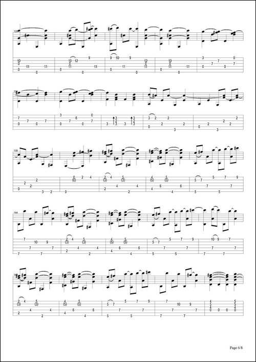 tommy-emmanuel：locomotivation-指弹吉他-吉他谱