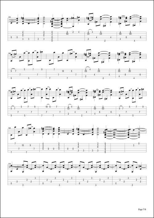 tommy-emmanuel：locomotivation-指弹吉他-吉他谱