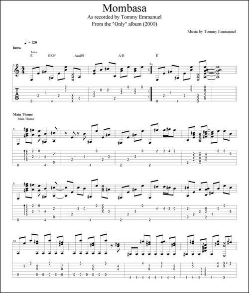 tommy-emmanuel：mombasa-version-2-指弹吉他-吉他谱
