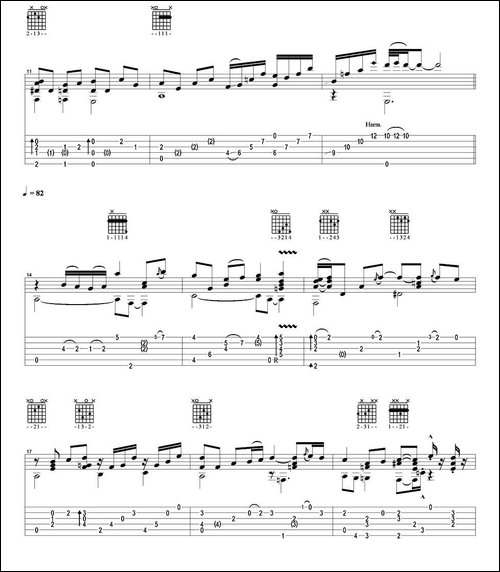 tommy-emmanuel：over-the-rainbow-1-指弹吉他-吉他谱