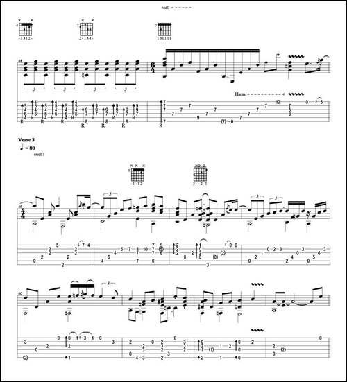 tommy-emmanuel：over-the-rainbow-1-指弹吉他-吉他谱