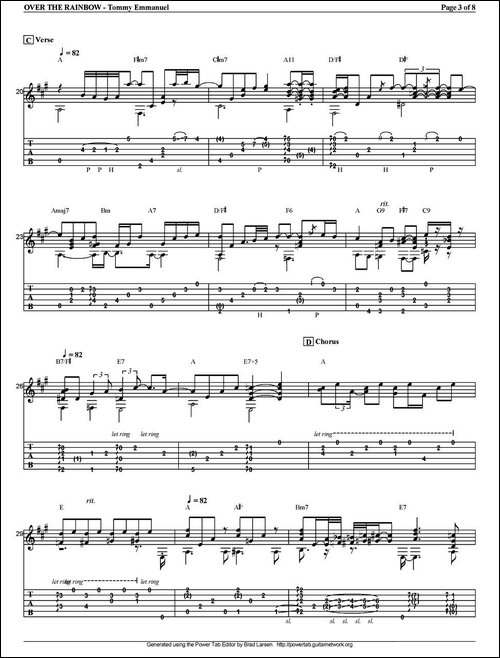 tommy-emmanuel：over-the-rainbow-指弹吉他-吉他谱