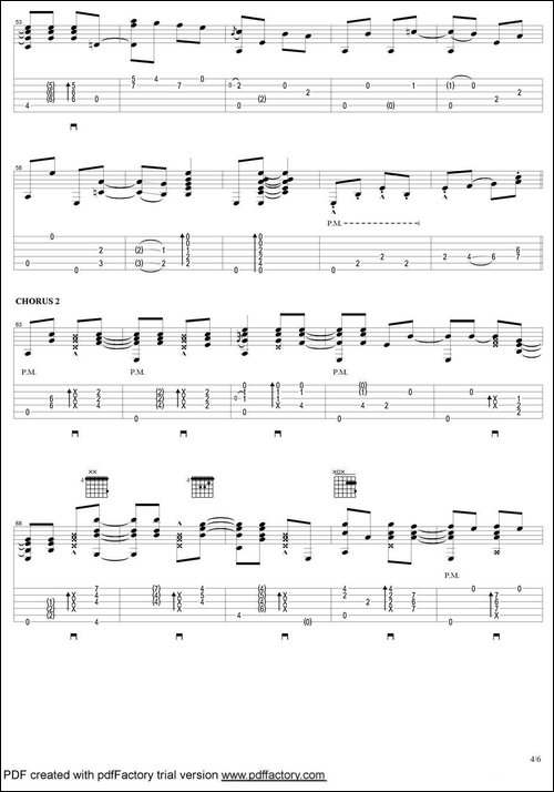 tommy-emmanuel：papa-george-指弹吉他-吉他谱