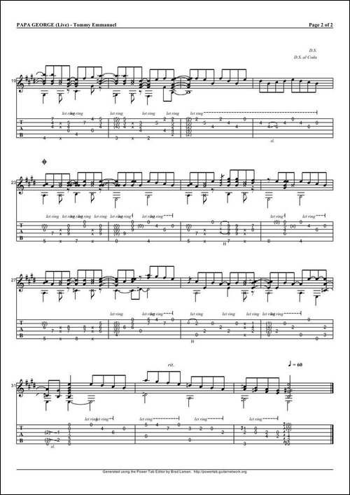 tommy-emmanuel：-papa-george-version-指弹吉它-吉他谱