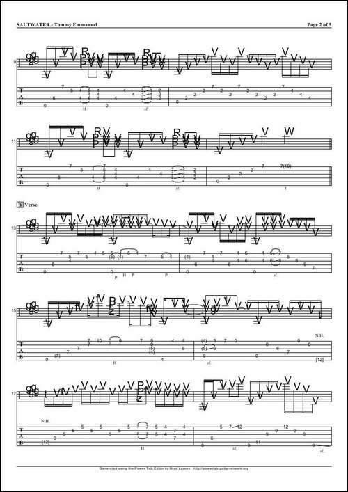 tommy-emmanuel：-saltwater-指弹吉它-吉他谱