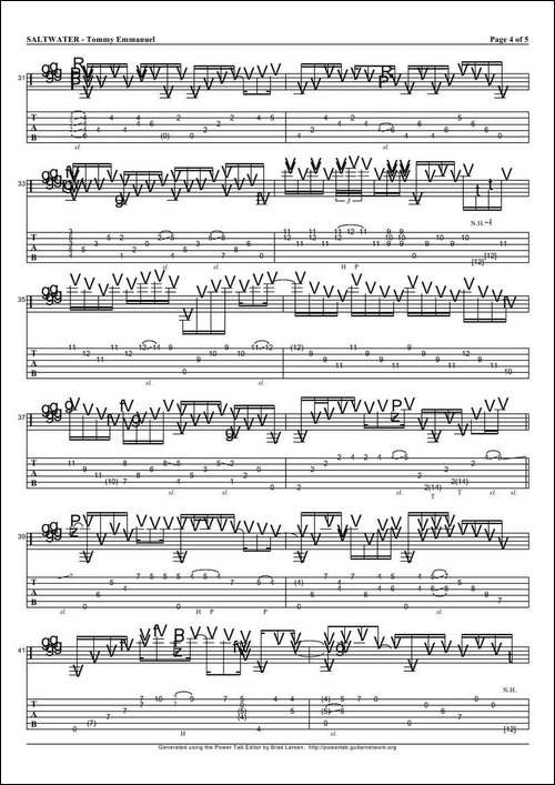 tommy-emmanuel：-saltwater-指弹吉它-吉他谱