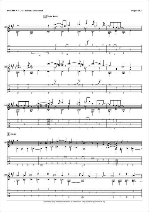 tommy-emmanuel：son-of-a-gun-指弹吉它-吉他谱
