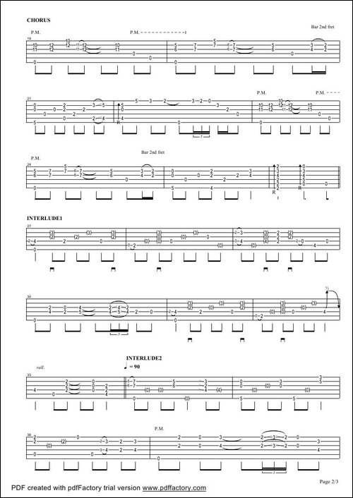 tommy-emmanuel：tahitian-skies-指弹吉它-吉他谱
