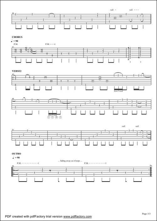 tommy-emmanuel：tahitian-skies-指弹吉它-吉他谱