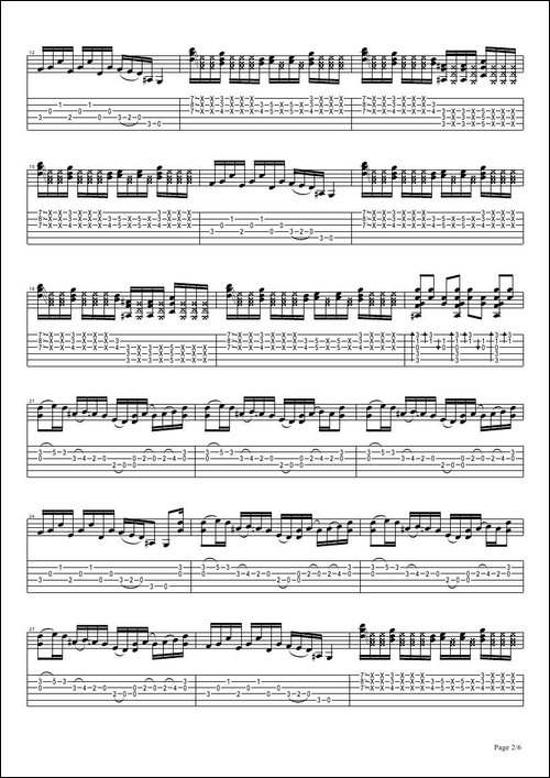 tommy-emmanuel：tall-fiddler-指弹吉它-吉他谱