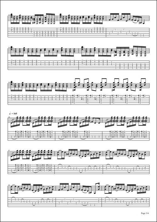 tommy-emmanuel：tall-fiddler-指弹吉它-吉他谱