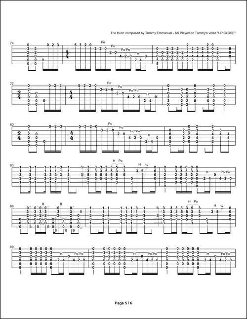 tommy-emmanuel：the-hunt-from-up-close-video-指弹吉它-吉他谱