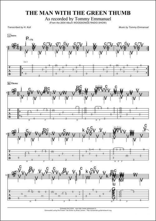 tommy-emmanuel：the-man-with-the-green-thumb-version-2-指弹吉它-吉他谱