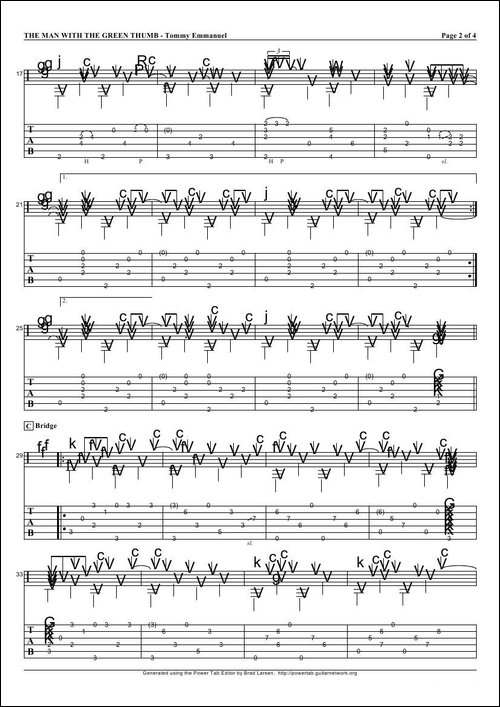 tommy-emmanuel：the-man-with-the-green-thumb-version-2-指弹吉它-吉他谱
