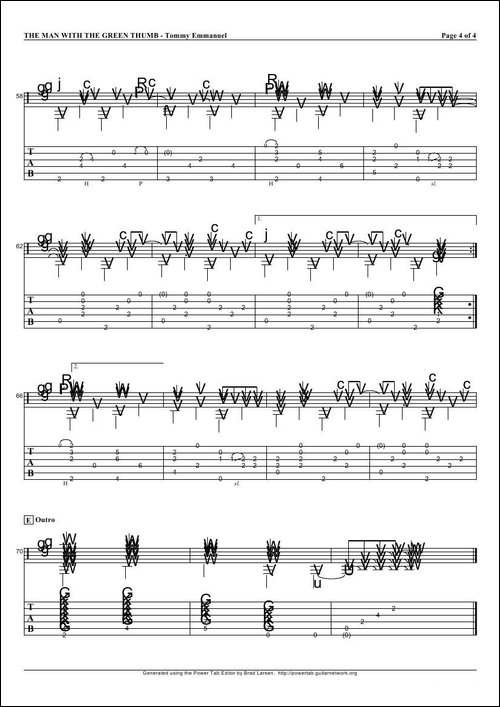 tommy-emmanuel：the-man-with-the-green-thumb-version-2-指弹吉它-吉他谱