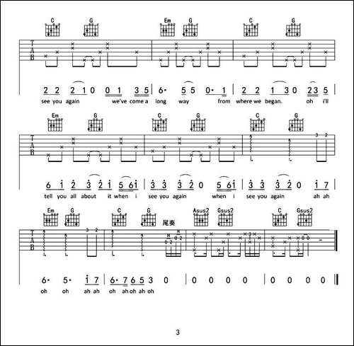 See-You-Again-吉他谱